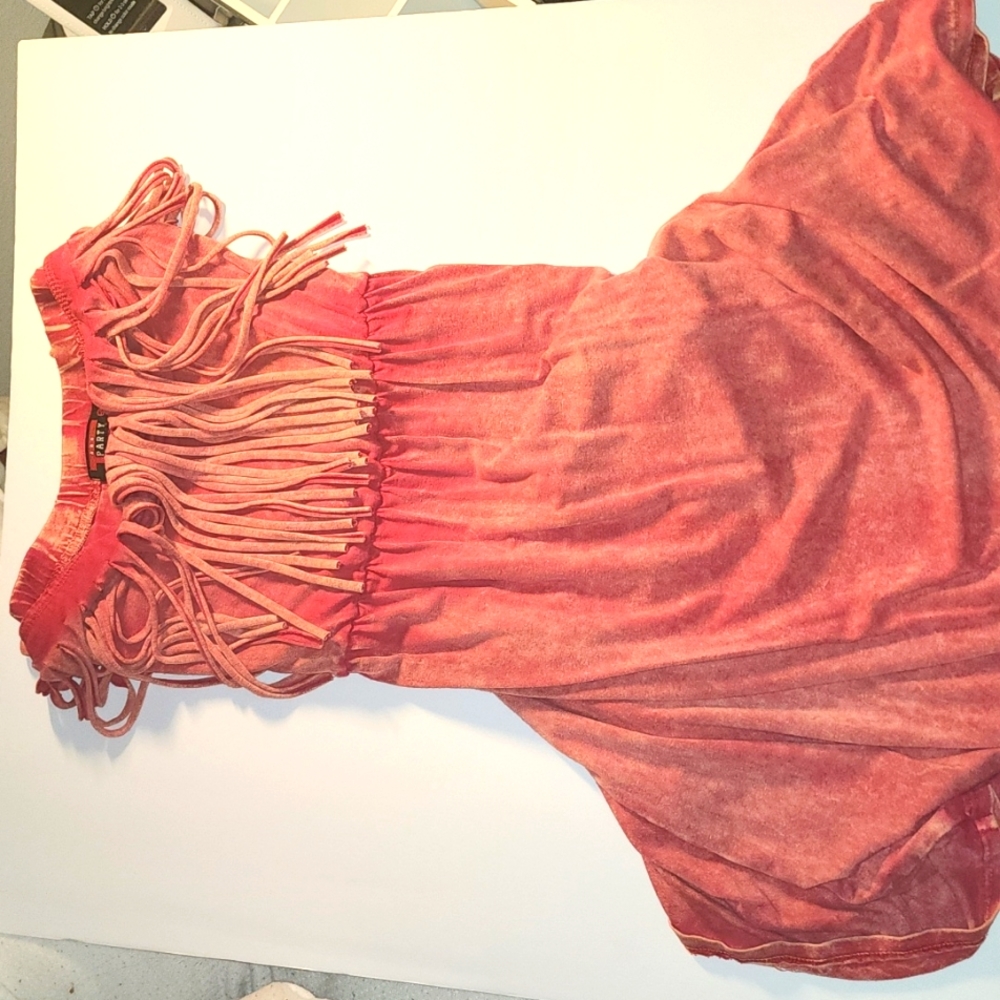 Tye Dyed dress w added detail